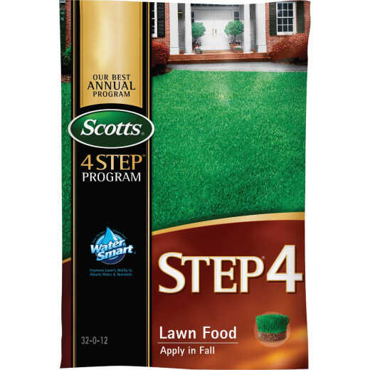 Scotts 4 Step Program Step 4 12.50 Lb. 5000 Sq. Ft. Fall Lawn Food